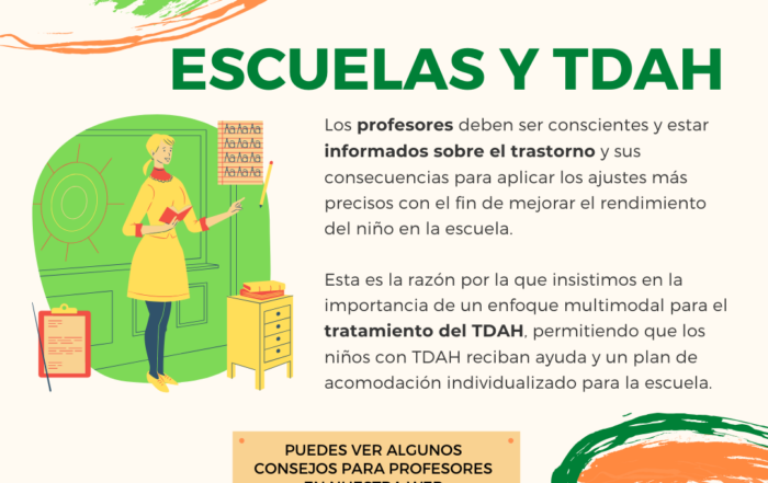escuelas y tdah