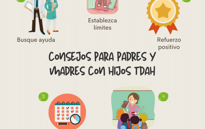 consejos para madres y padres con hijos tdah